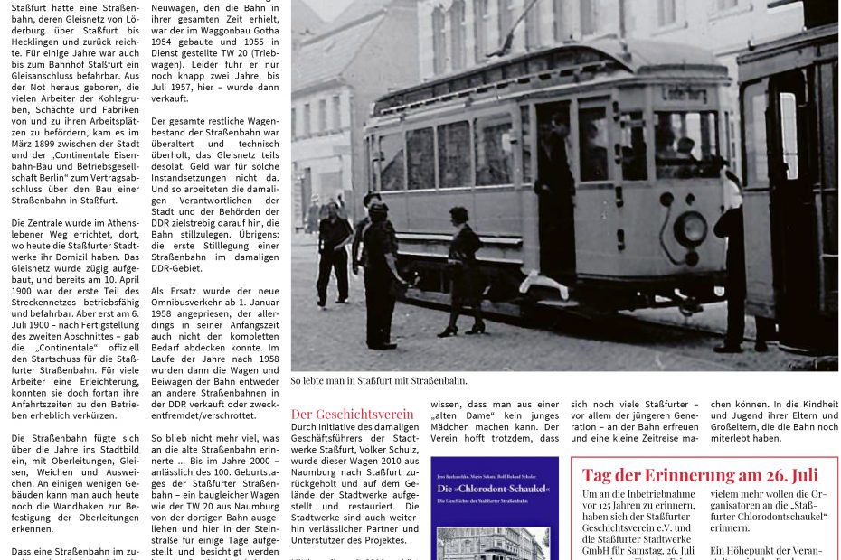 Staßfurter Straßenbahn
