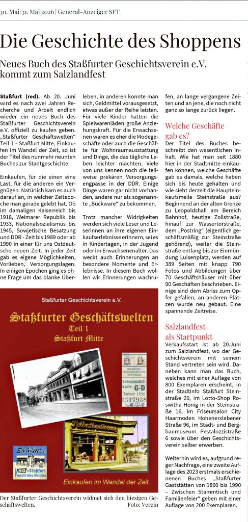 Die Geschichte des Shoppens